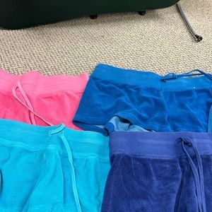 Pack of 4 hard tail terry cloth shorts